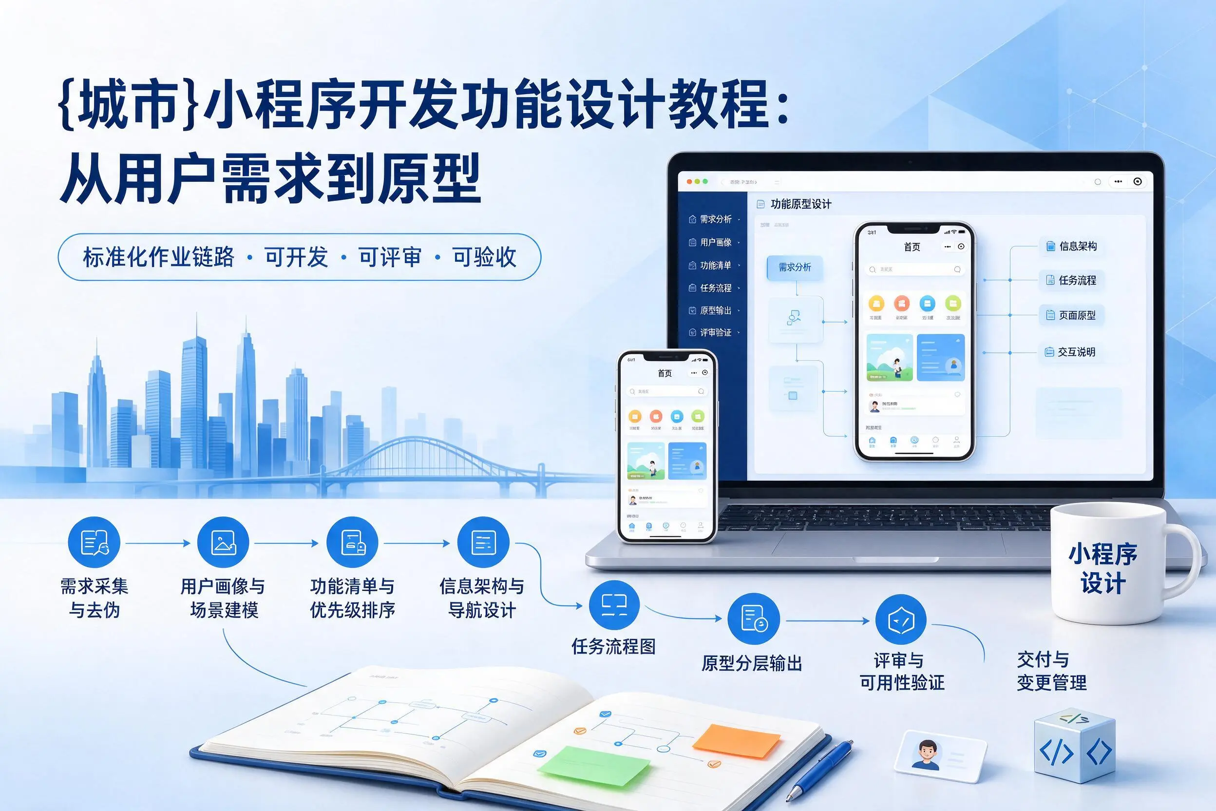 通化小程序开发功能设计教程:从用户需求到原型